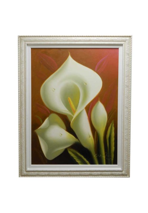 Tela - Flores - Copo de Leite